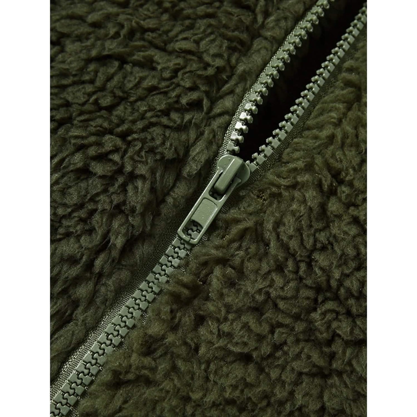 Damen Hoodie-Mantel in großen Größen, Langarm