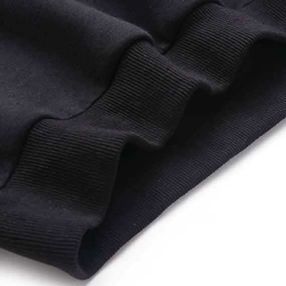 Damen Pullover Fleece Kapuzenpulli mit überschnittenen Schultern und Streifen
