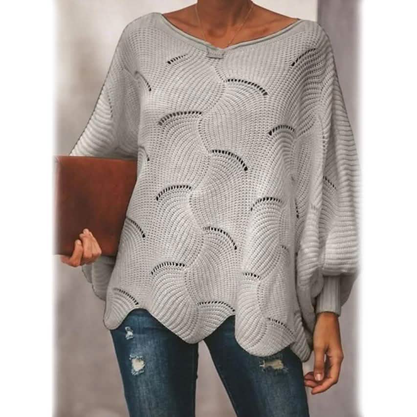 Damen Pullover Strickpullover