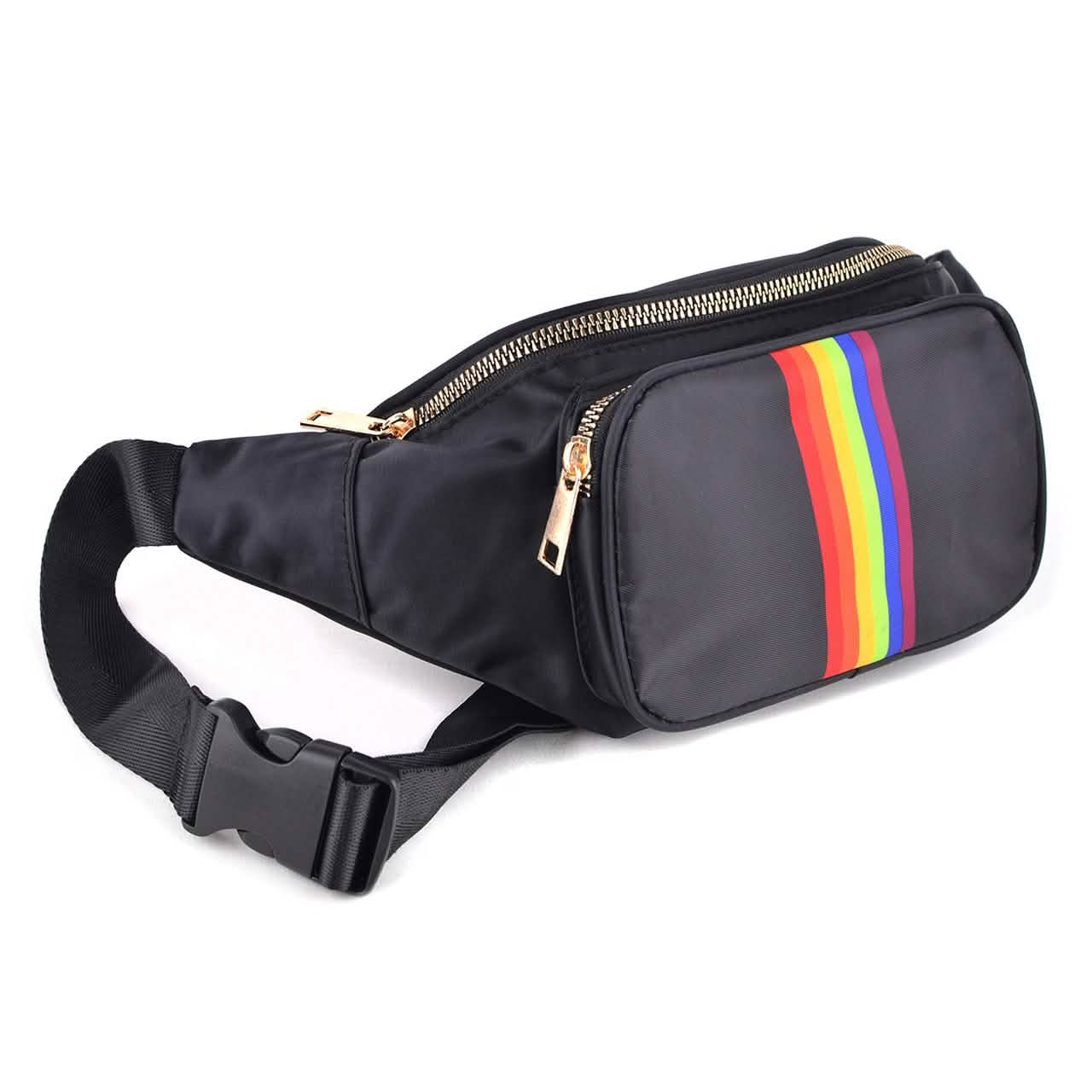 Regenbogen-Bauchtaschen für Damen