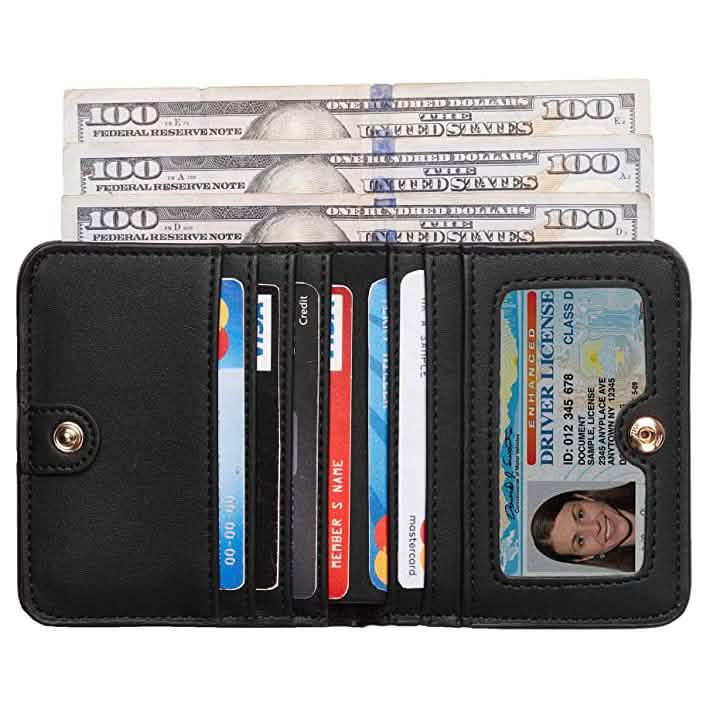 Damen RFID-blockierendes Mini-Portemonnaie