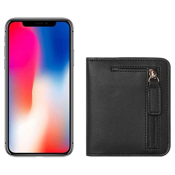Damen RFID-blockierendes Mini-Portemonnaie