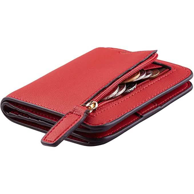 Damen RFID-blockierendes Mini-Portemonnaie