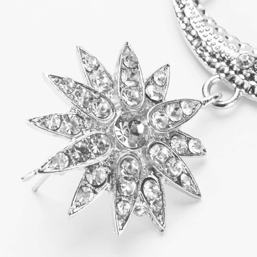 Damen-Ohrringe, Strass, Punk-Stil