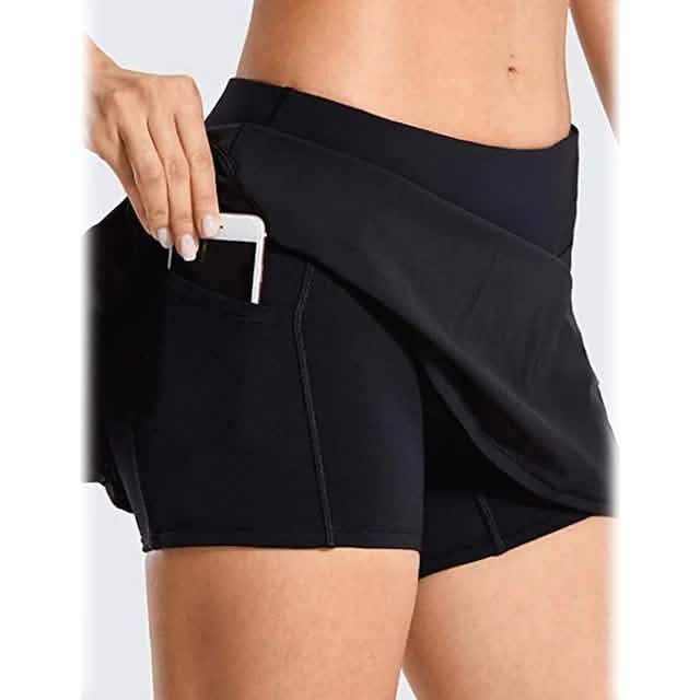 Damen Laufrock Sportshorts