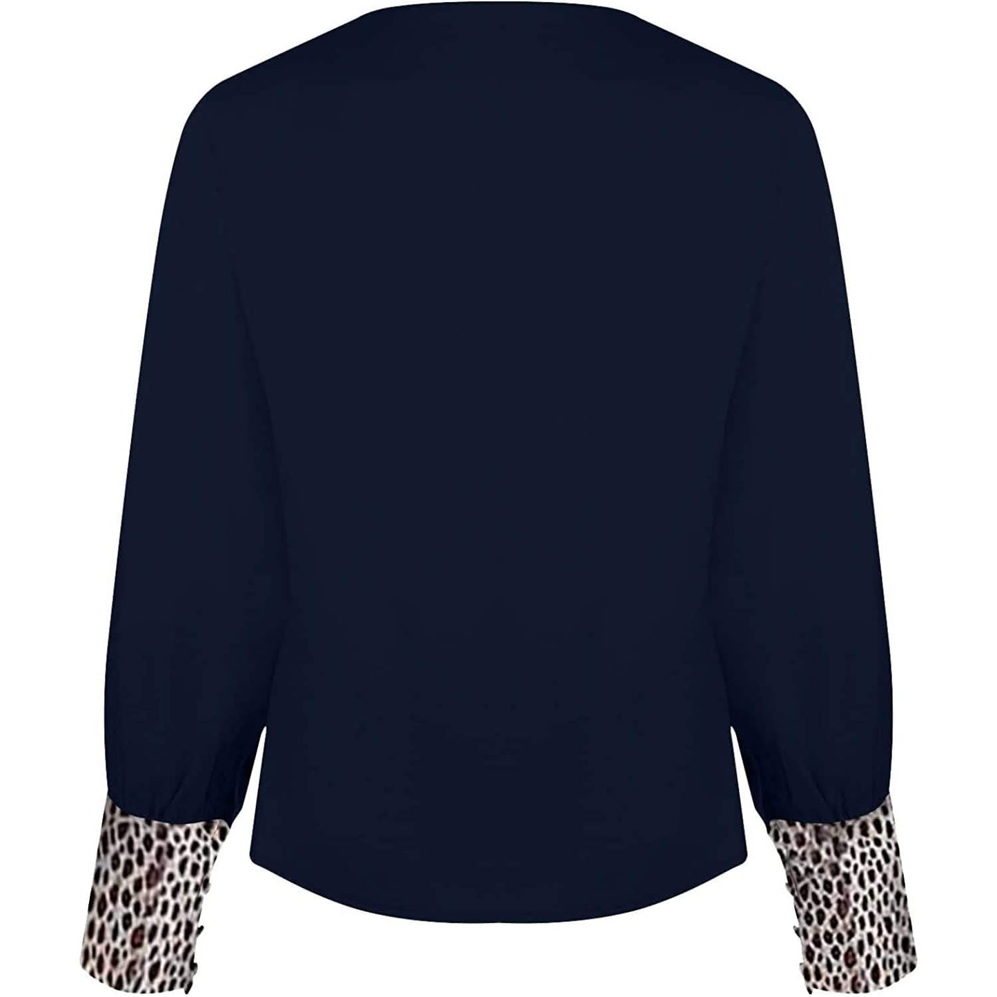 Damen sexy Leoparden-Print-Shirt