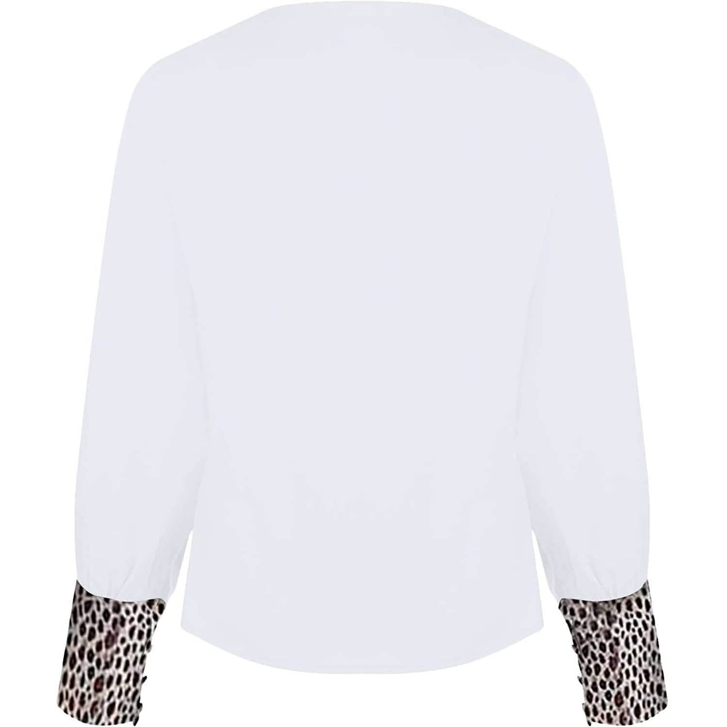 Damen sexy Leoparden-Print-Shirt
