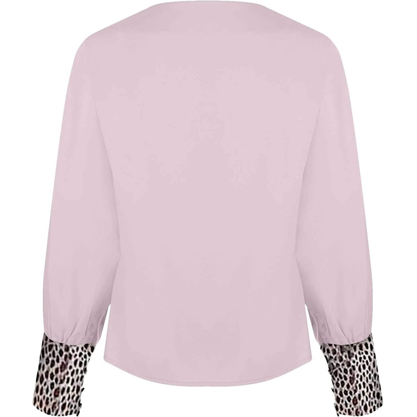 Damen sexy Leoparden-Print-Shirt