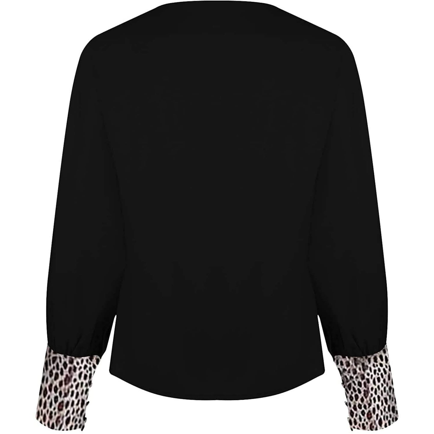 Damen sexy Leoparden-Print-Shirt