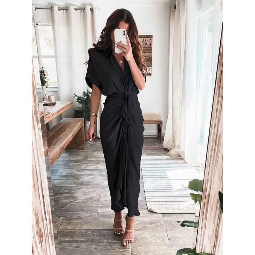 Damenhemd, Maxi-Kleid