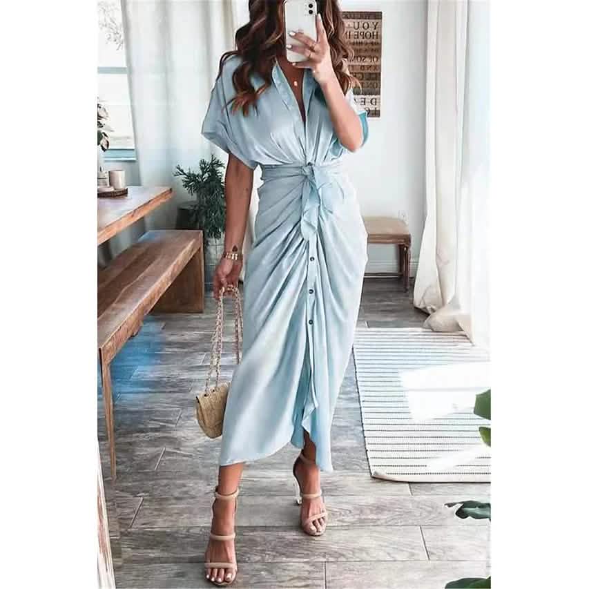 Damenhemd, Maxi-Kleid