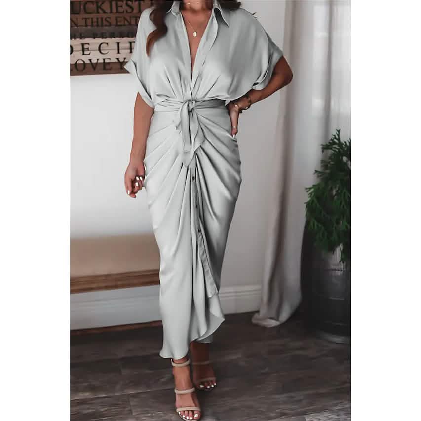 Damenhemd, Maxi-Kleid