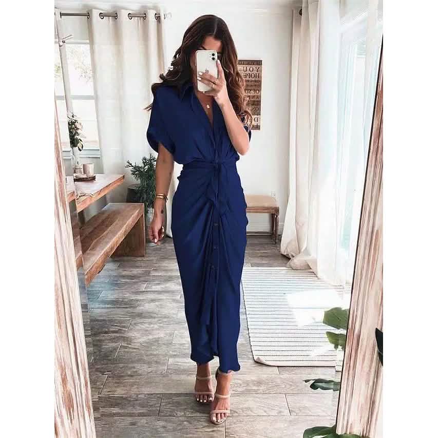 Damenhemd, Maxi-Kleid