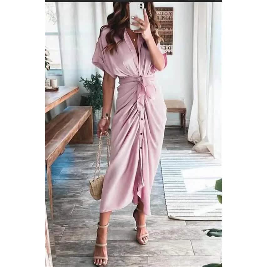 Damenhemd, Maxi-Kleid