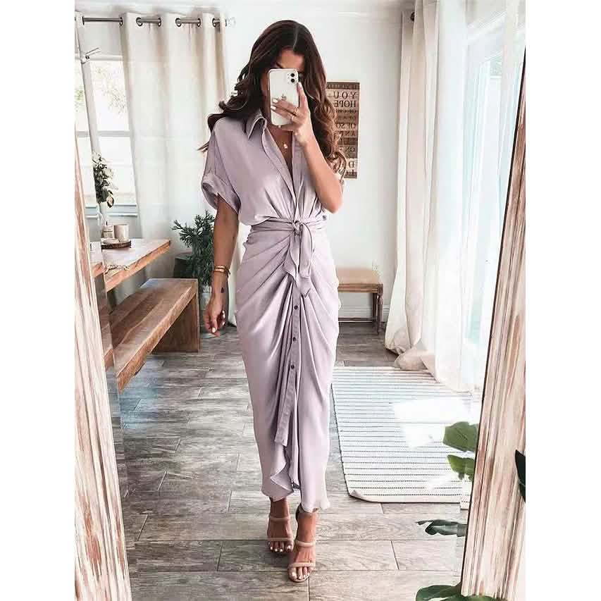 Damenhemd, Maxi-Kleid