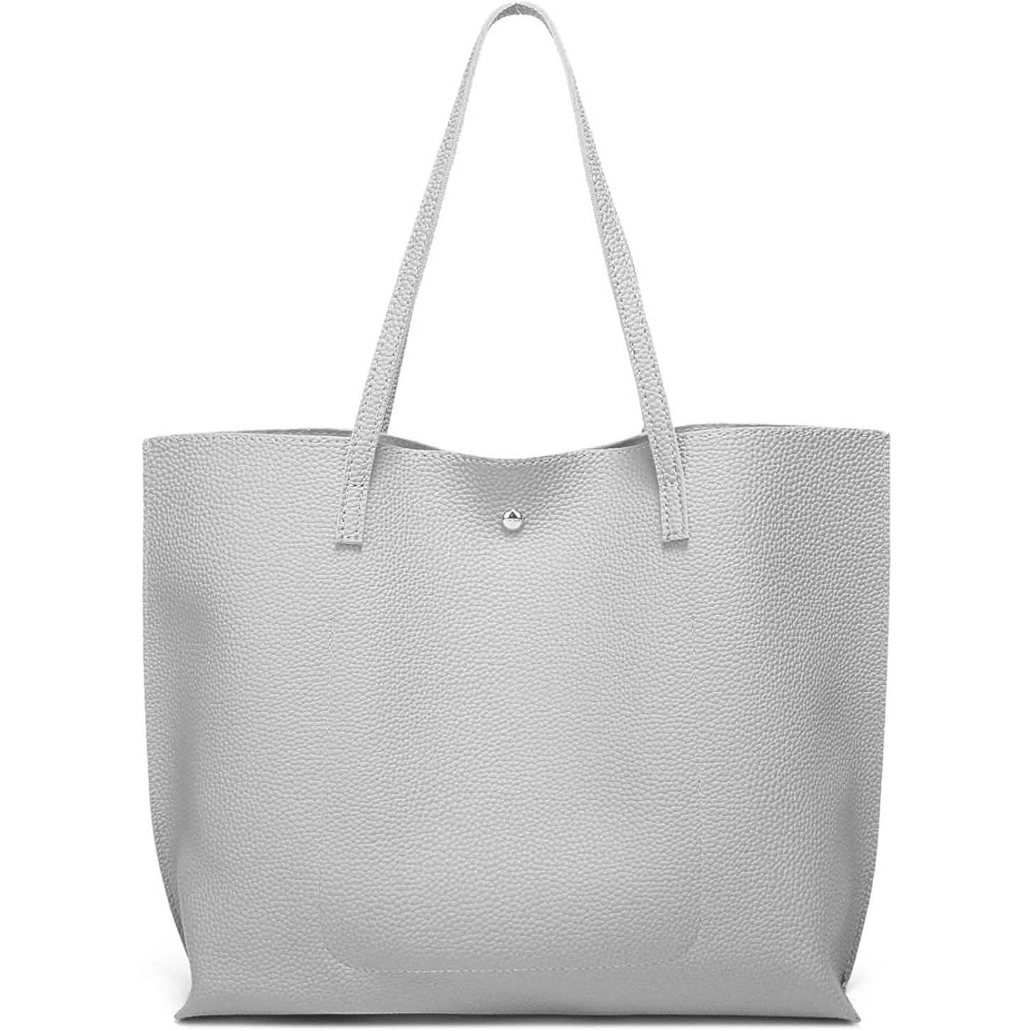 Damen Weiche Kunstleder Schultertasche