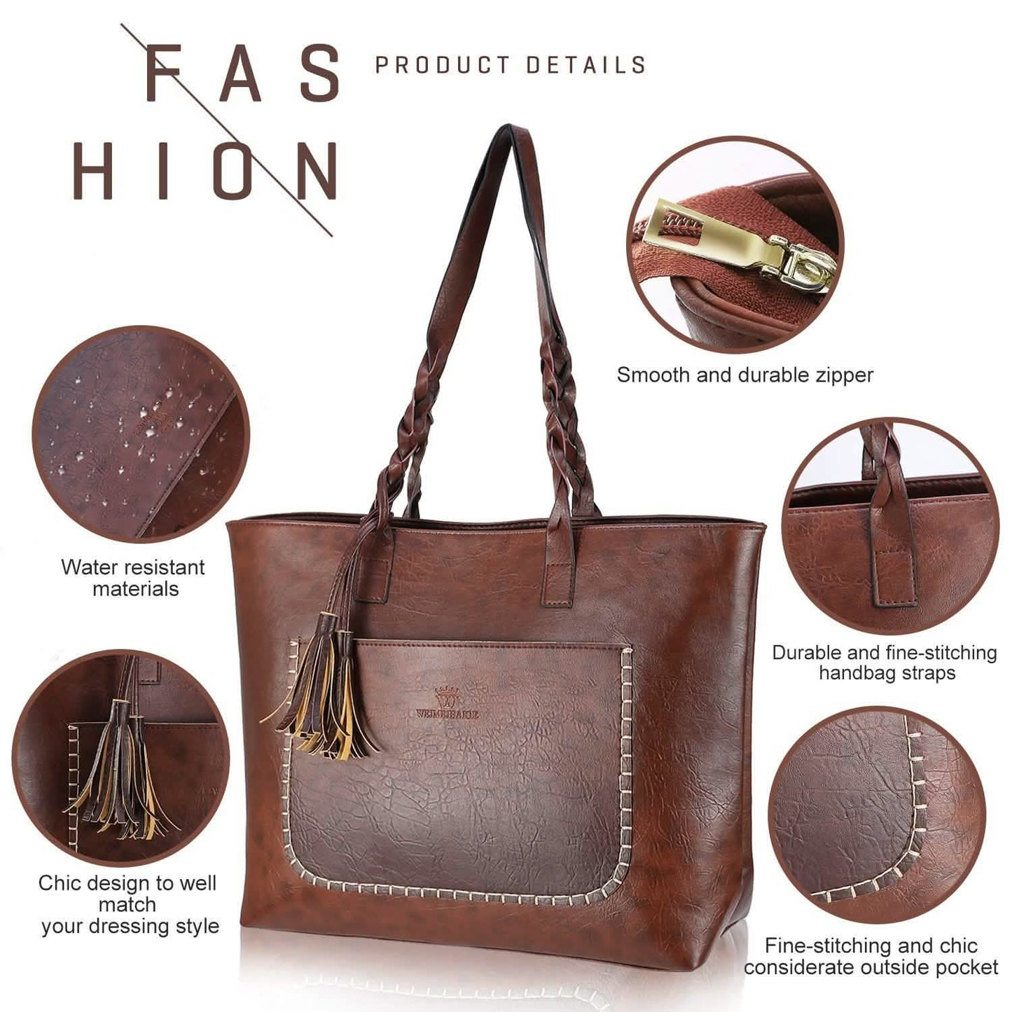 Damen Handtasche aus weichem Leder