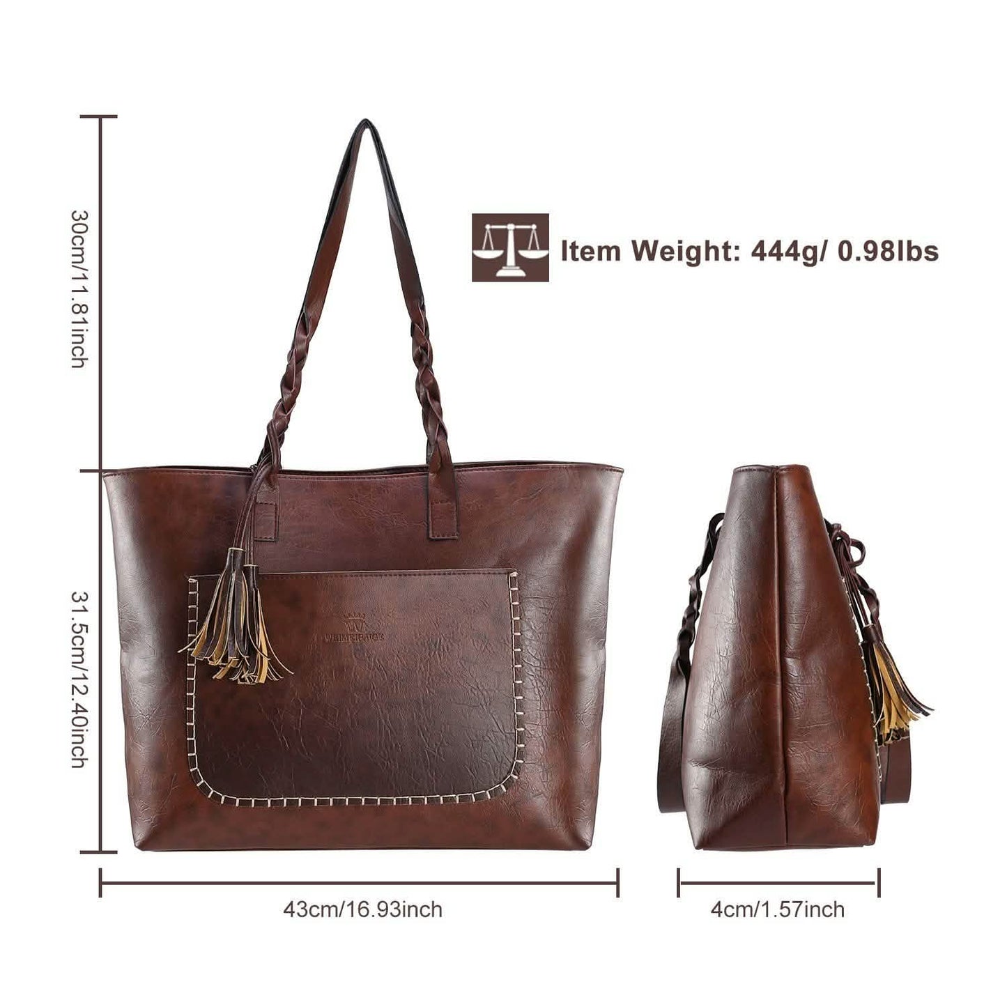 Damen Handtasche aus weichem Leder