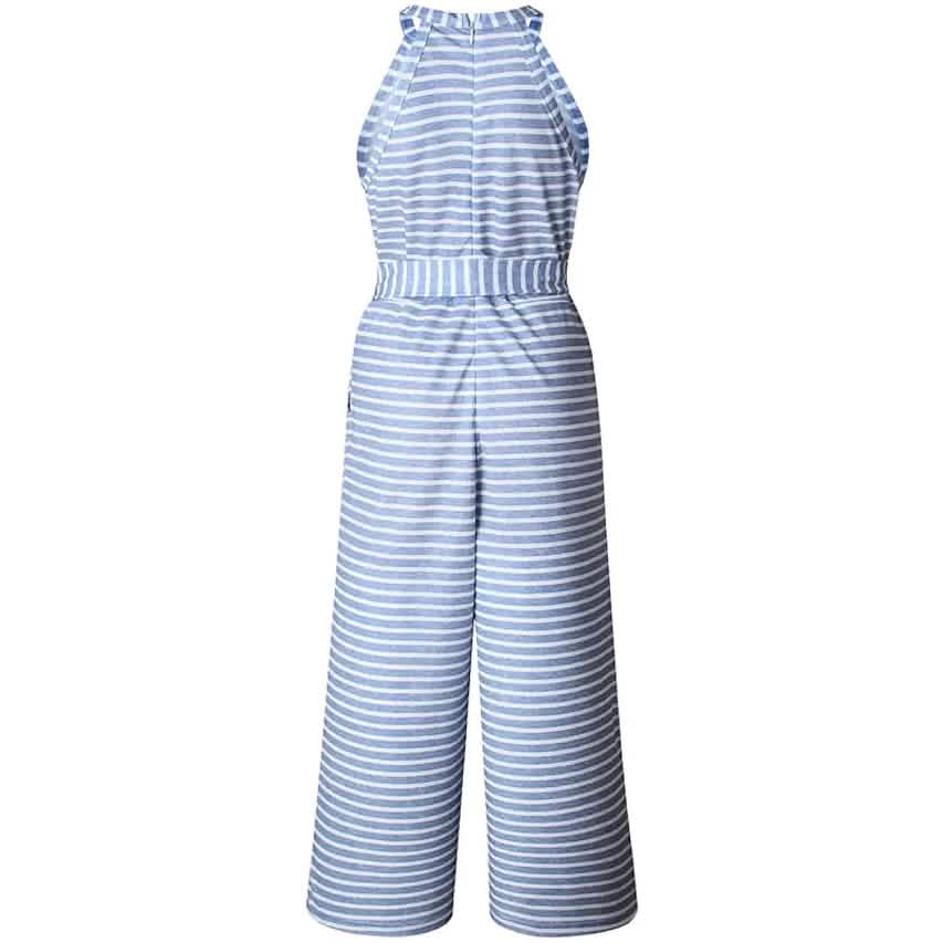 Damen Jumpsuit, Einfarbig, Rundhals, Lässig