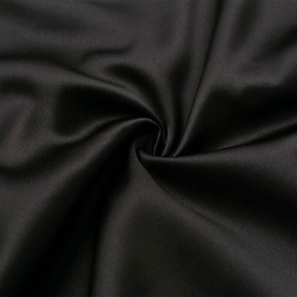 Damen-Spaghettiträger-V-Ausschnitt-Satin-Trägerkleid