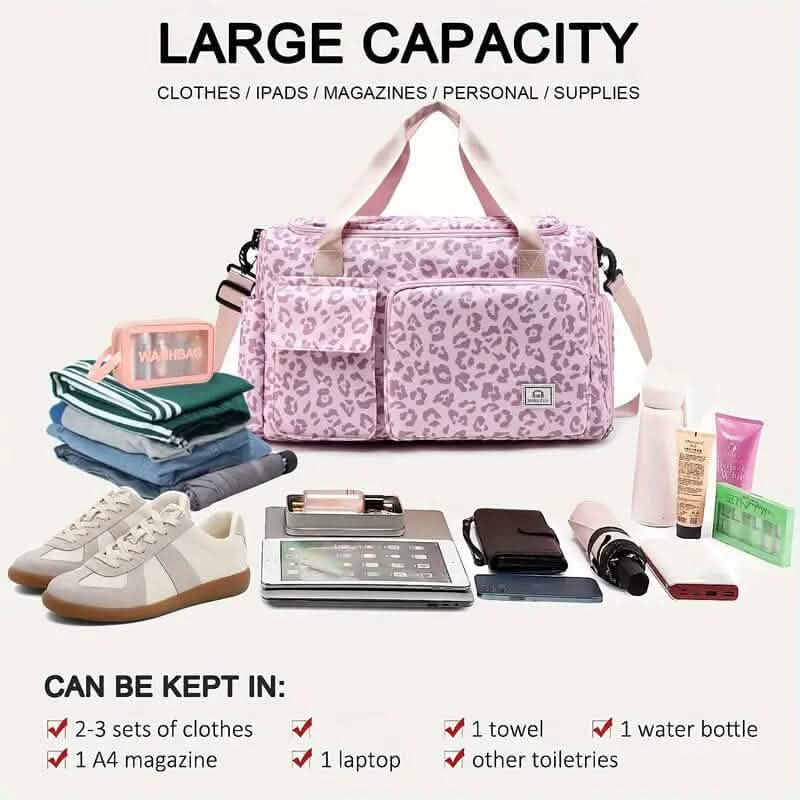 Damen stilvolle wasserdichte Fitness-Reisetasche