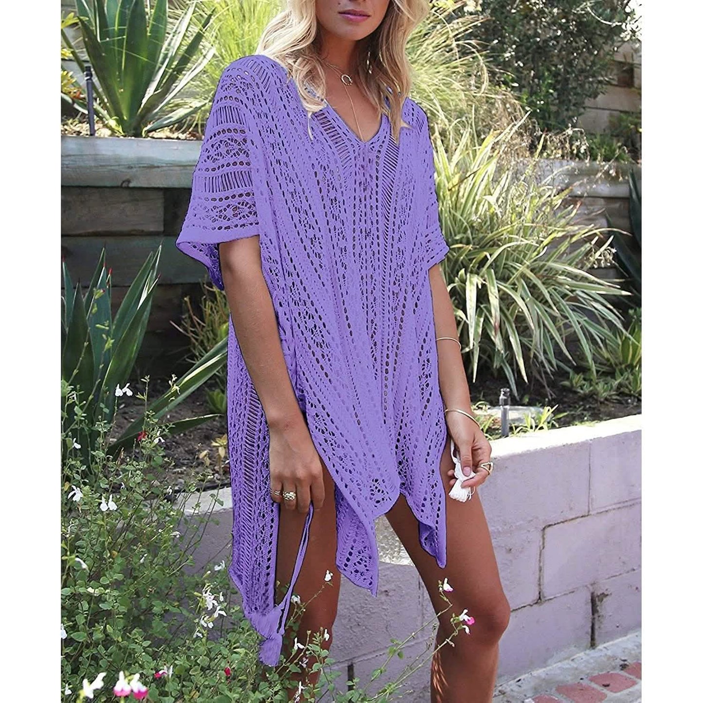 Damen Sommer Badeanzug Bikini Strand Badebekleidung Cover-up