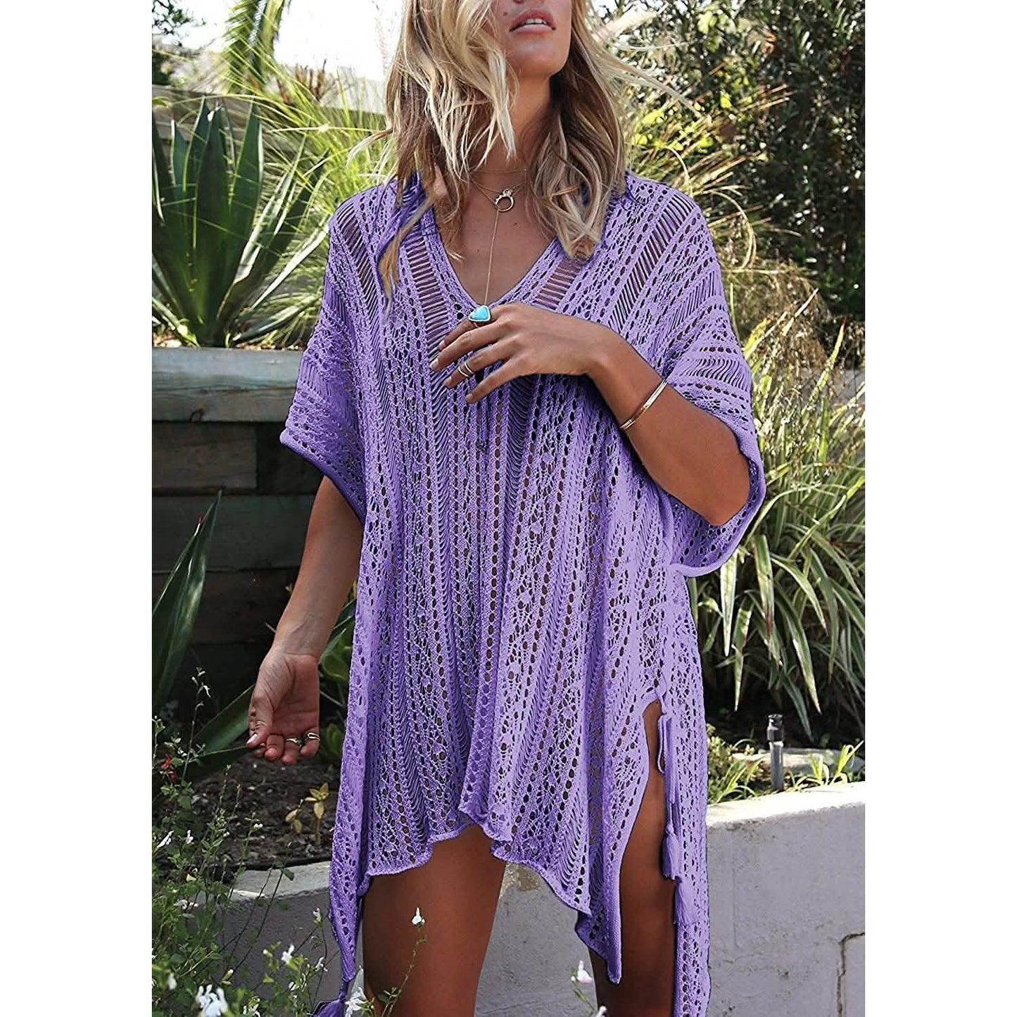 Damen Sommer Badeanzug Bikini Strand Badebekleidung Cover-up