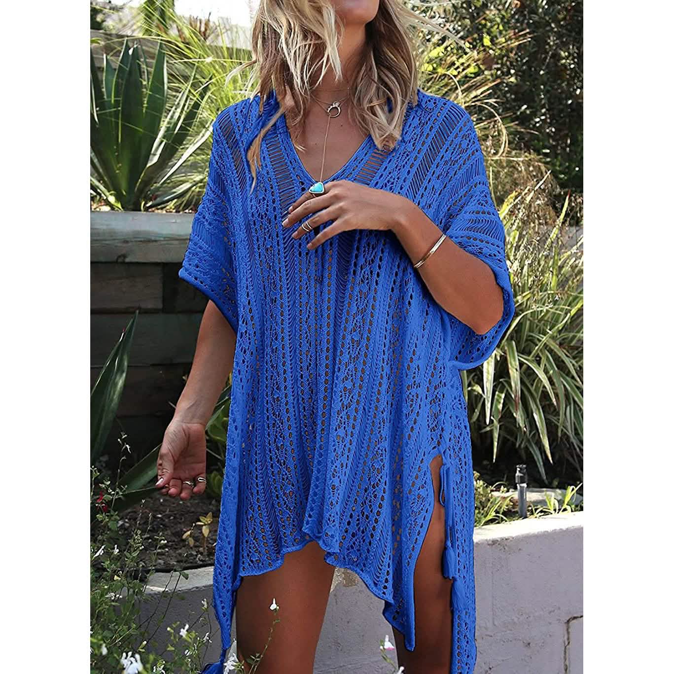 Damen Sommer Badeanzug Bikini Strand Badebekleidung Cover-up