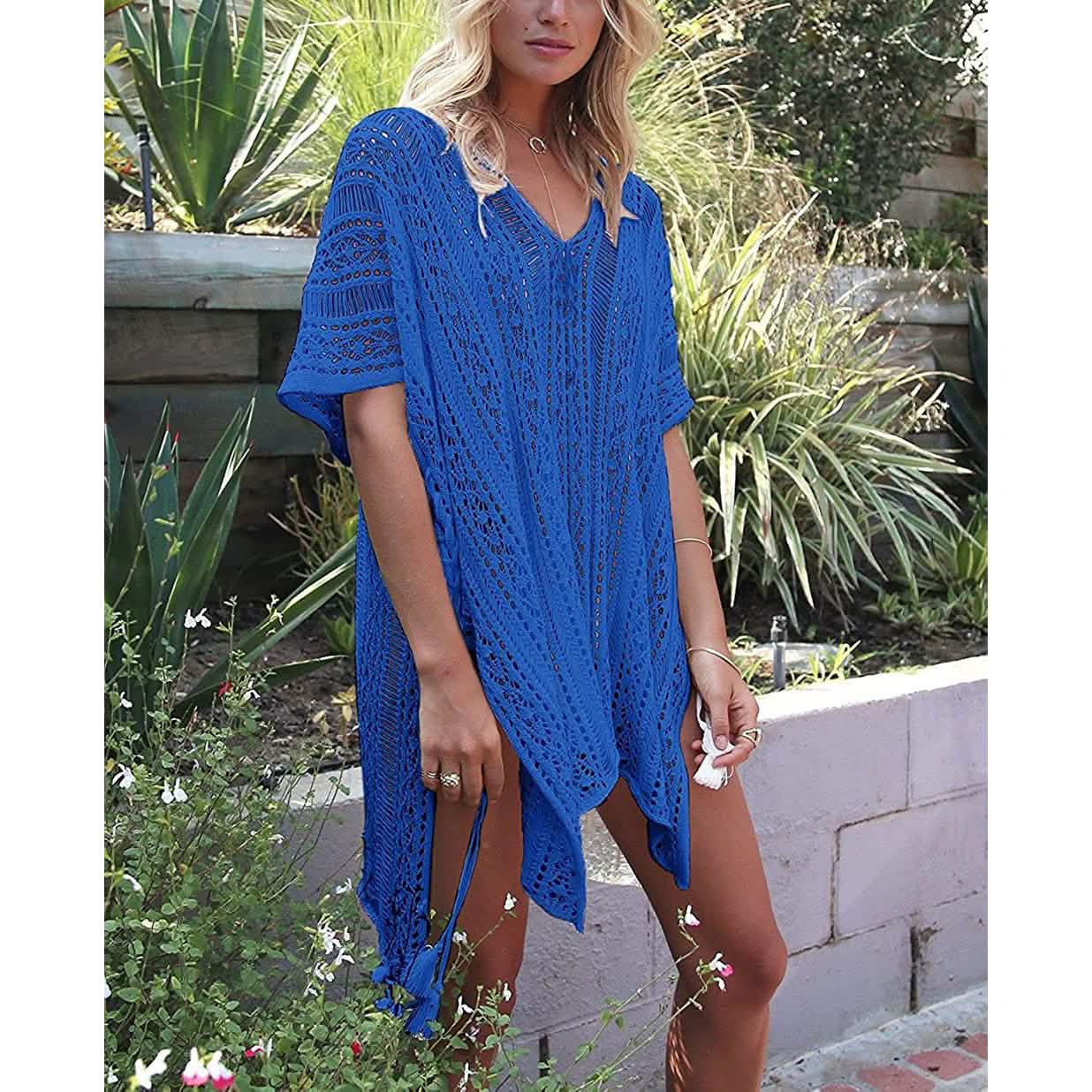 Damen Sommer Badeanzug Bikini Strand Badebekleidung Cover-up