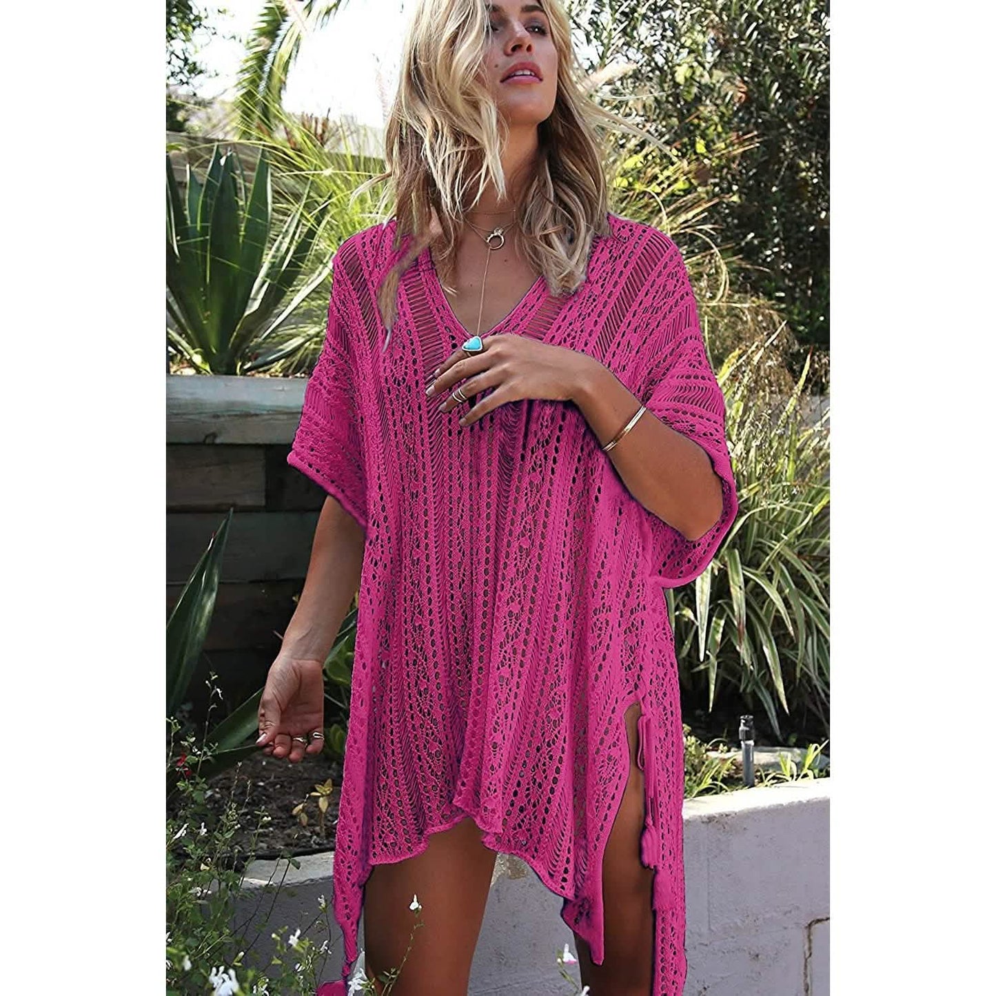 Damen Sommer Badeanzug Bikini Strand Badebekleidung Cover-up