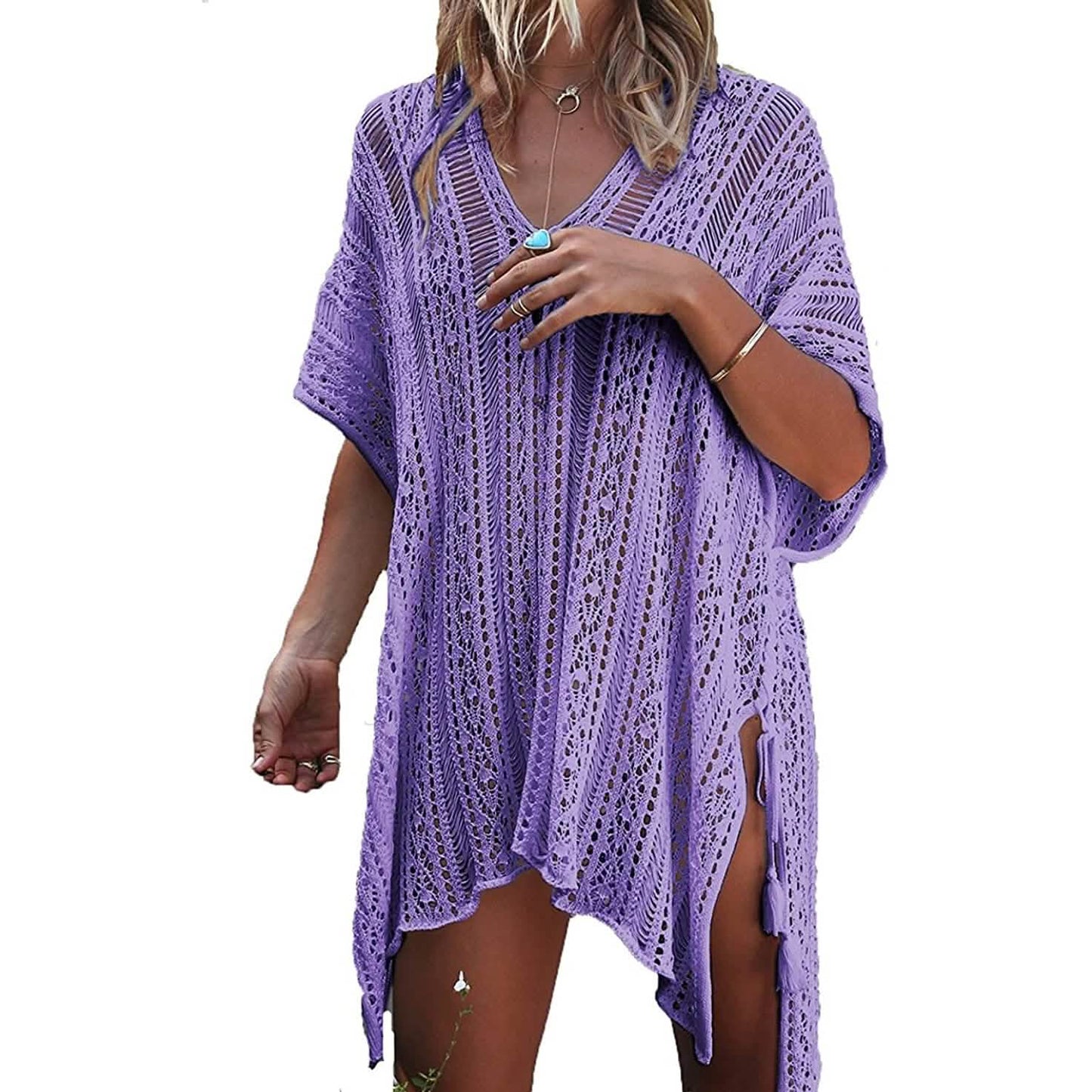 Damen Sommer Badeanzug Bikini Strand Badebekleidung Cover-up
