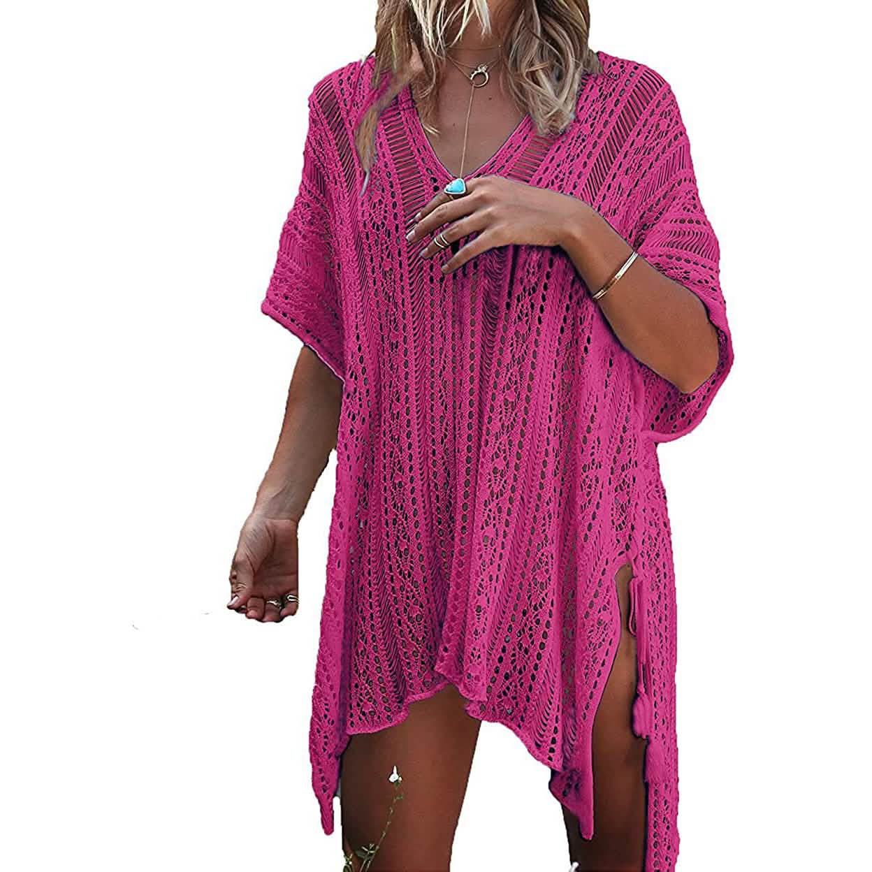 Damen Sommer Badeanzug Bikini Strand Badebekleidung Cover-up