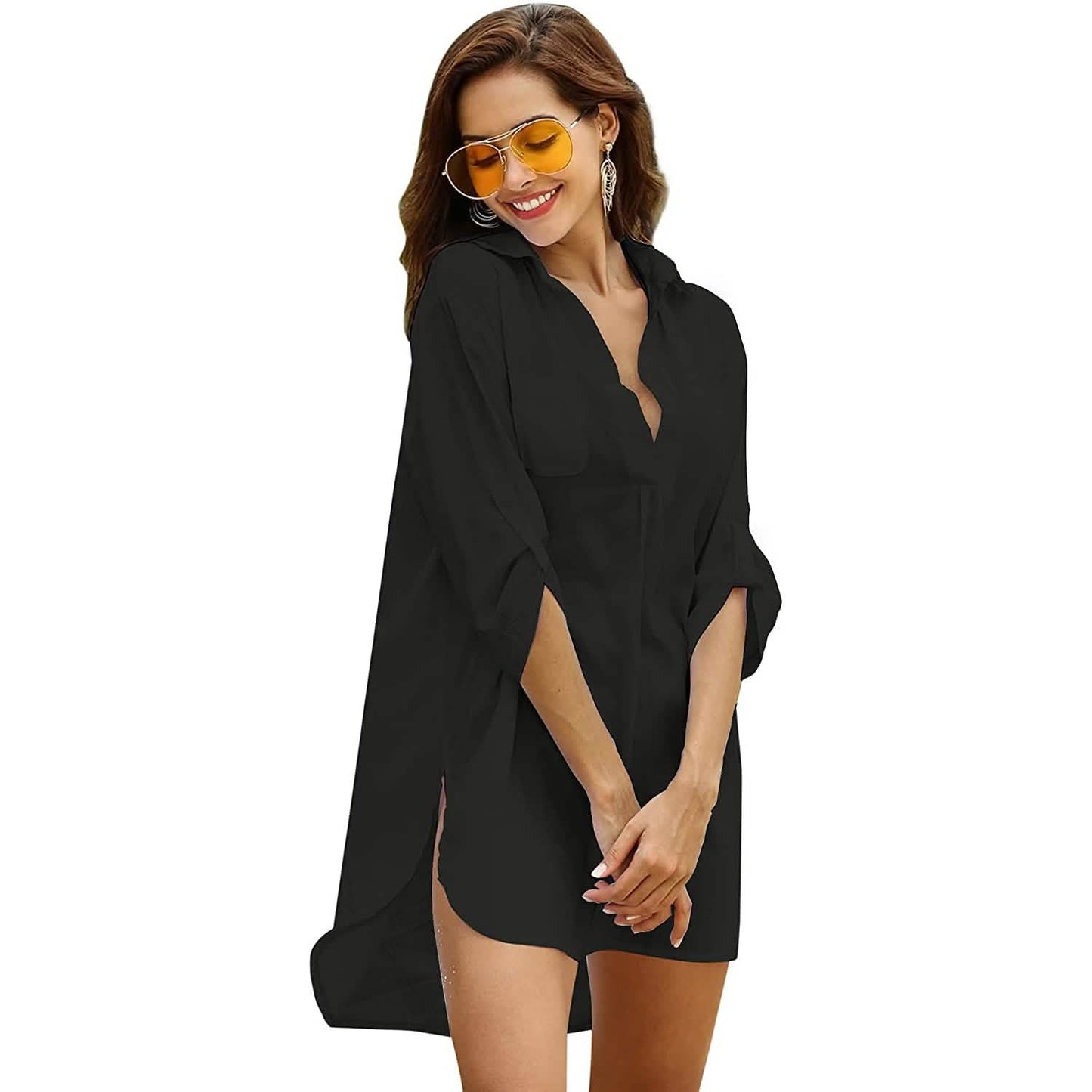 Damen Strandkleid als Badeanzug-Überwurf