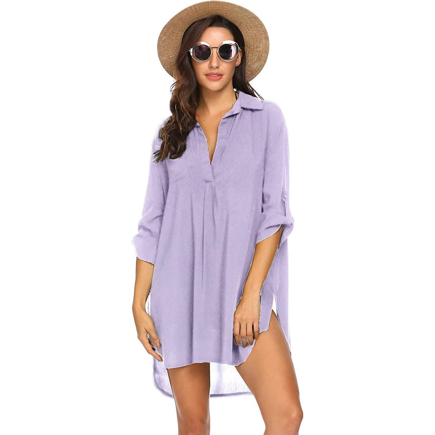 Damen Strandkleid als Badeanzug-Überwurf