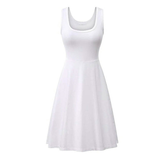 Damen-Schwingkleid in Knielänge