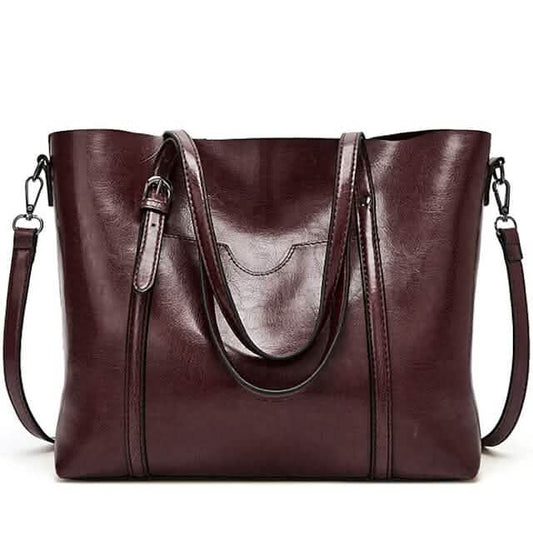 Damen-Schultertasche aus PU-Leder