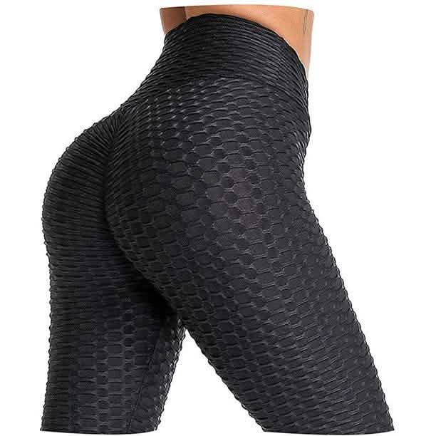 Damen-Leggings mit Bauchkontrolle, schlankmachendem Po und Tik-Tok-Effekt