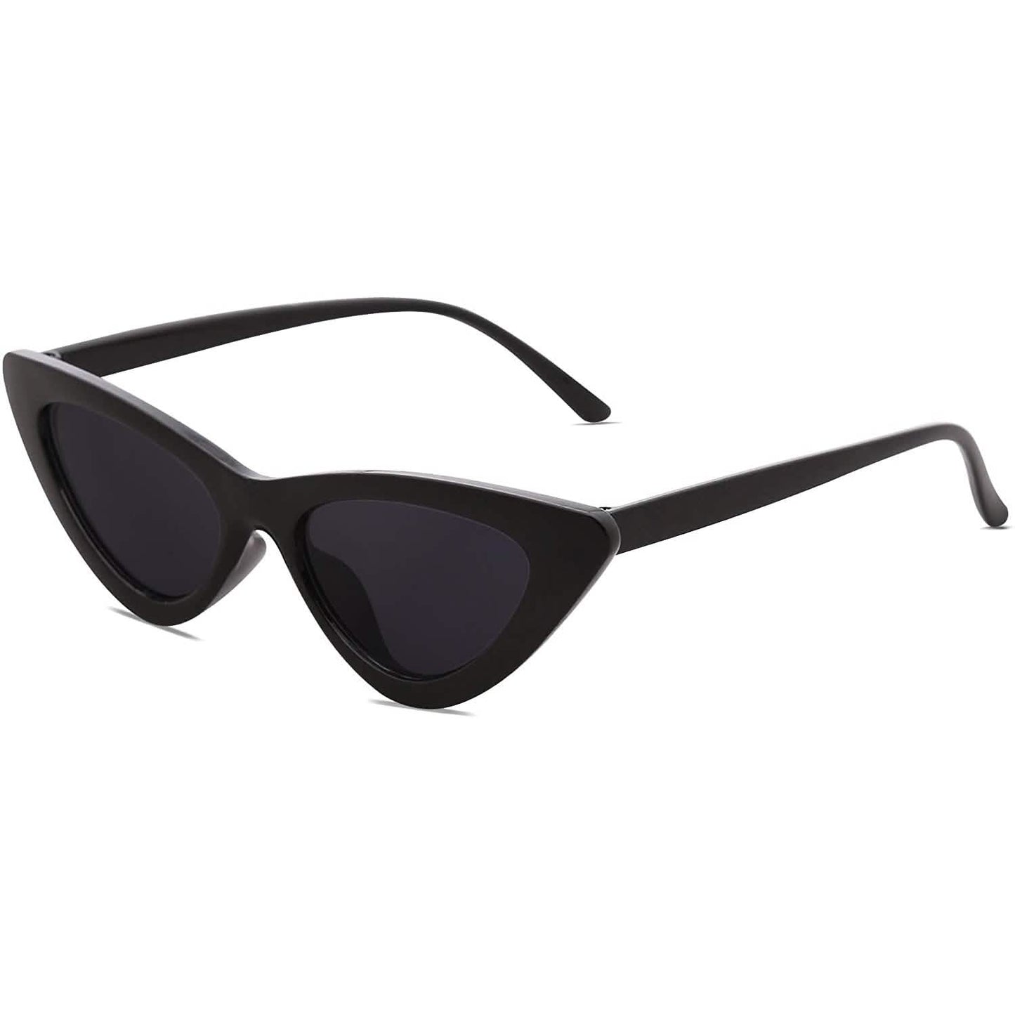 Vintage schmale Cateye-Sonnenbrille für Damen