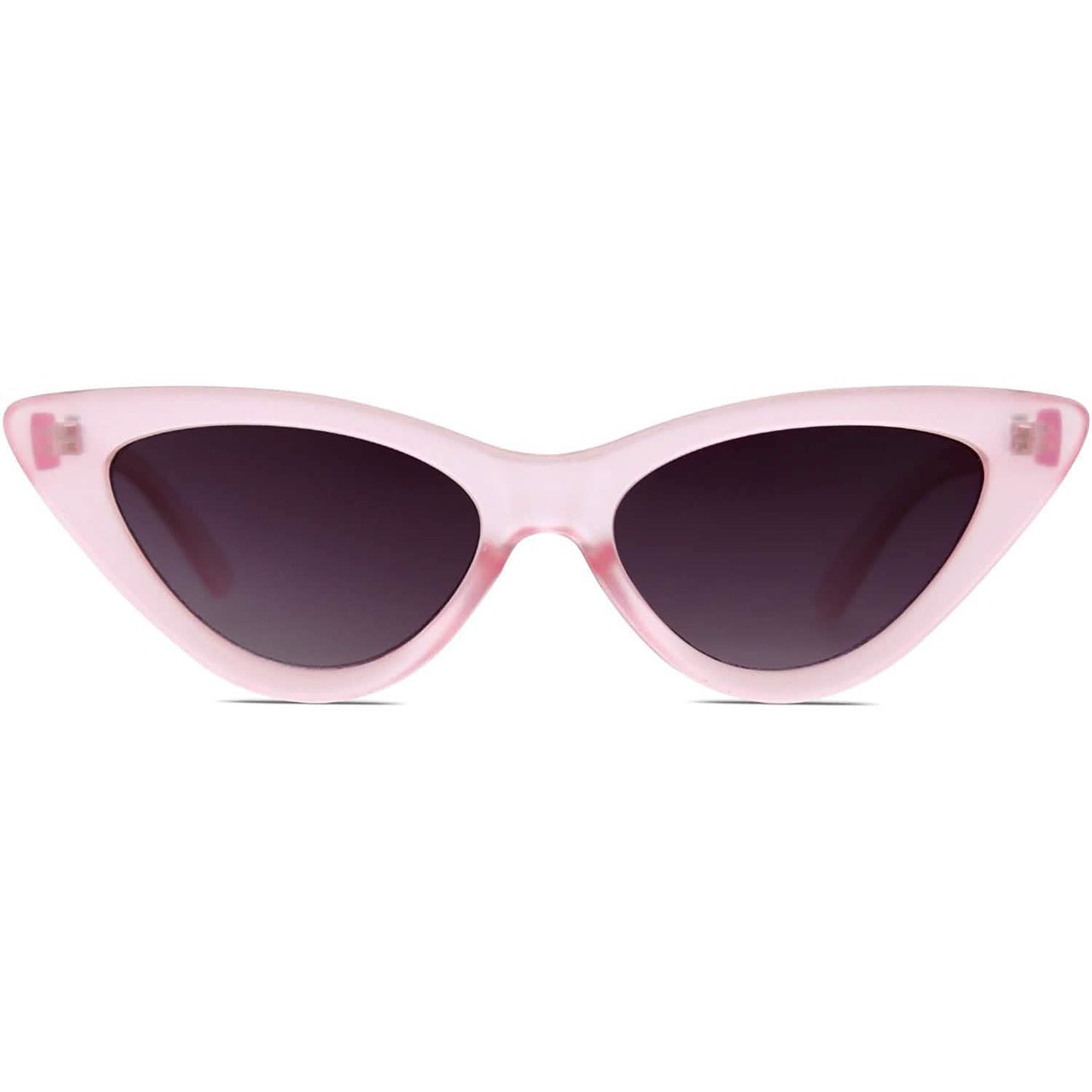 Vintage schmale Cateye-Sonnenbrille für Damen