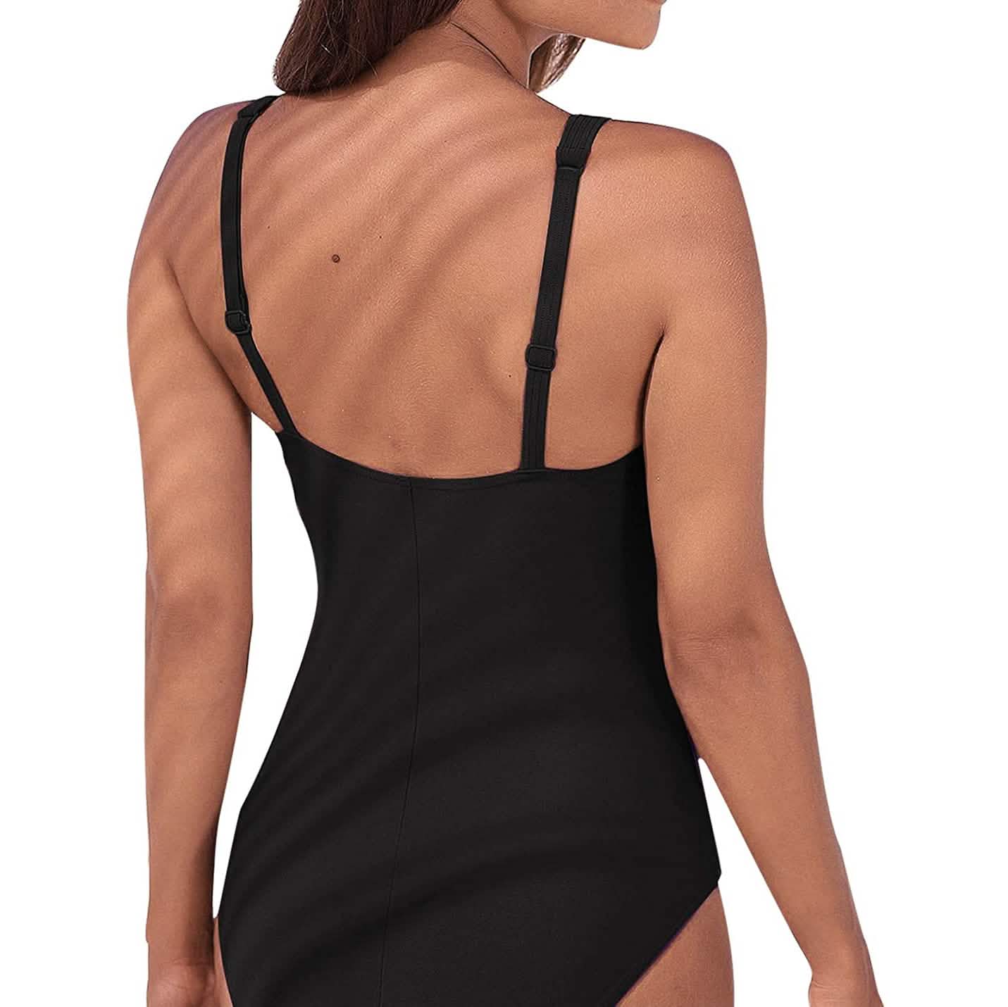 Einteiliger Retro-Badeanzug für Damen