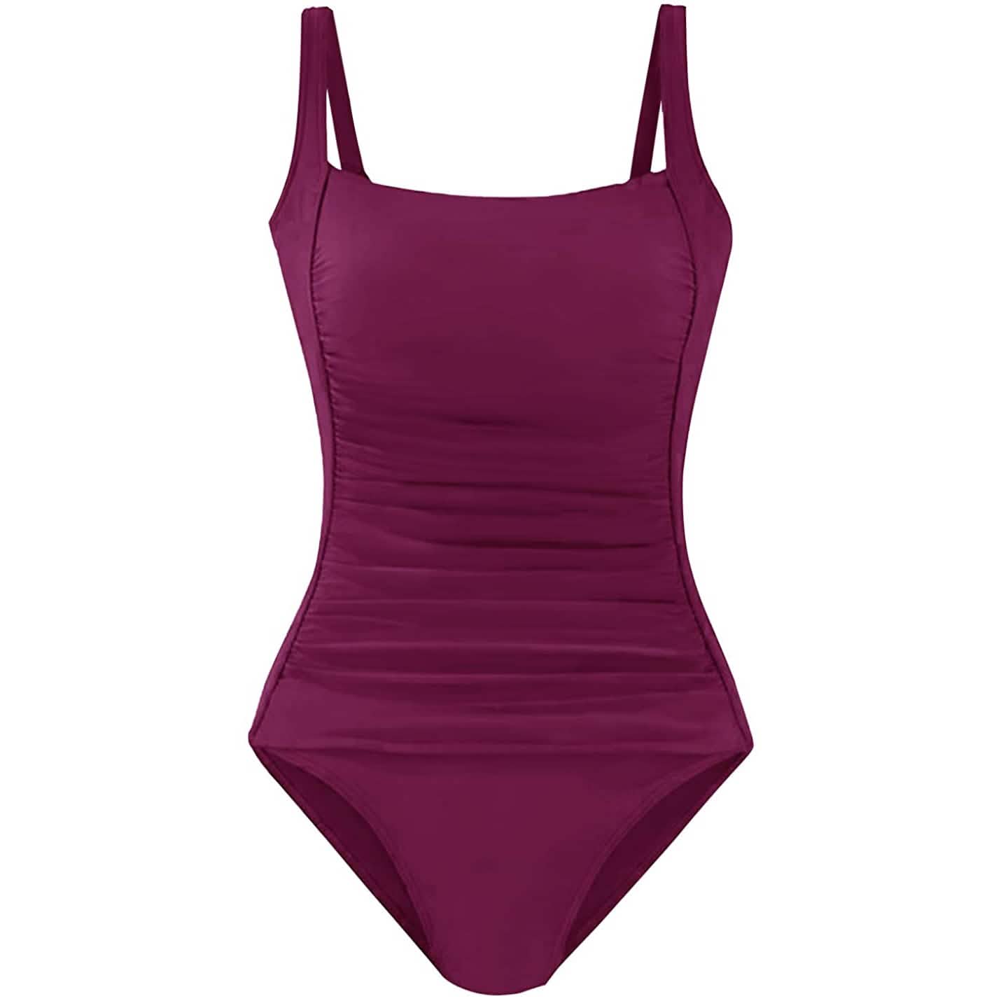 Einteiliger Retro-Badeanzug für Damen