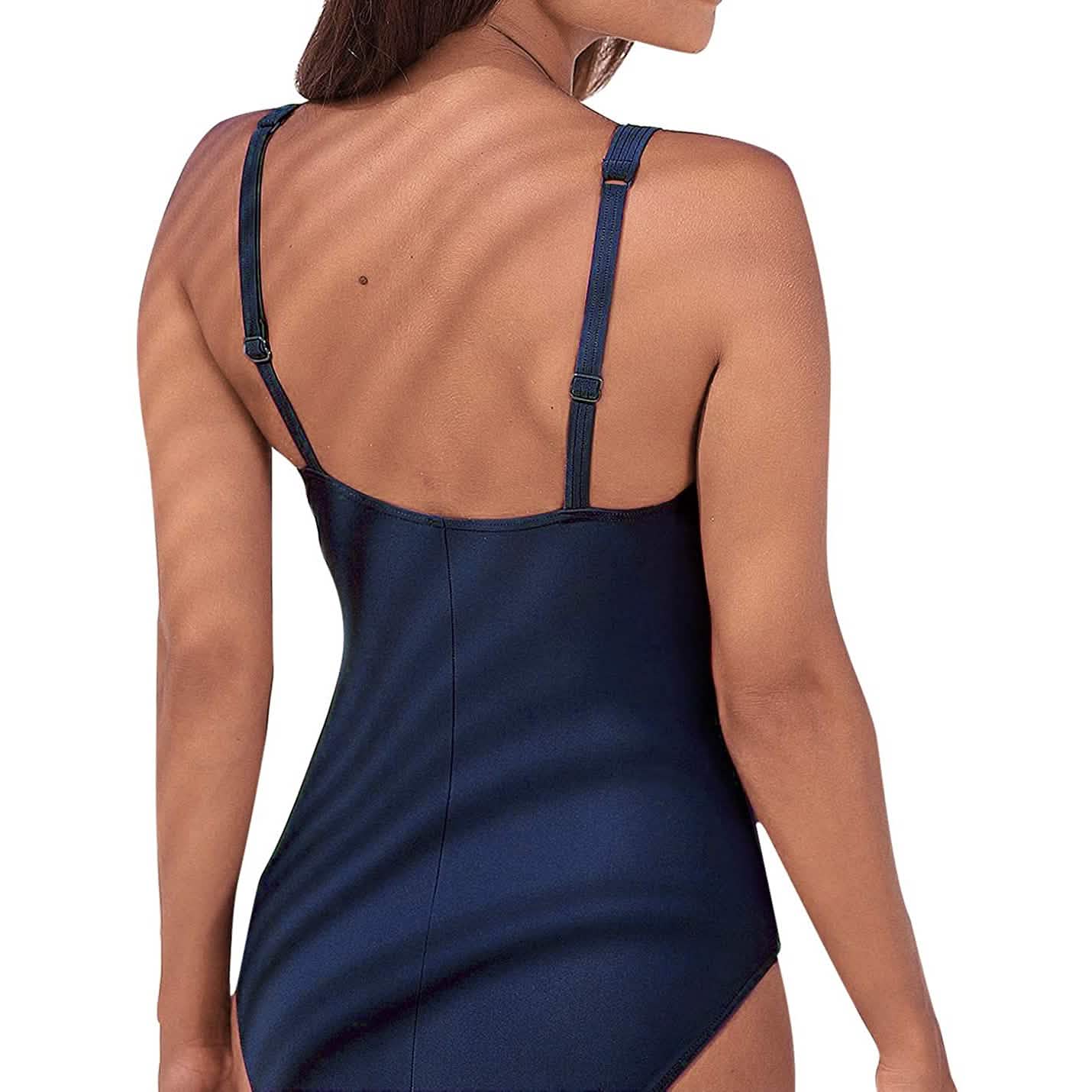 Einteiliger Retro-Badeanzug für Damen