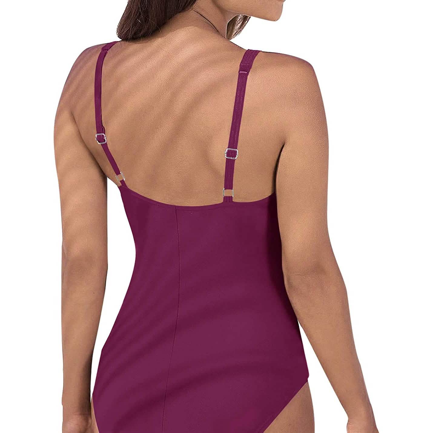 Einteiliger Retro-Badeanzug für Damen
