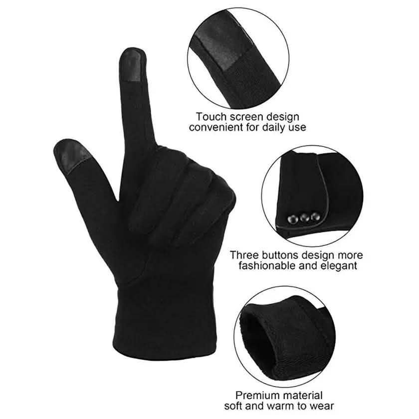 Warme Winterhandschuhe für Damen