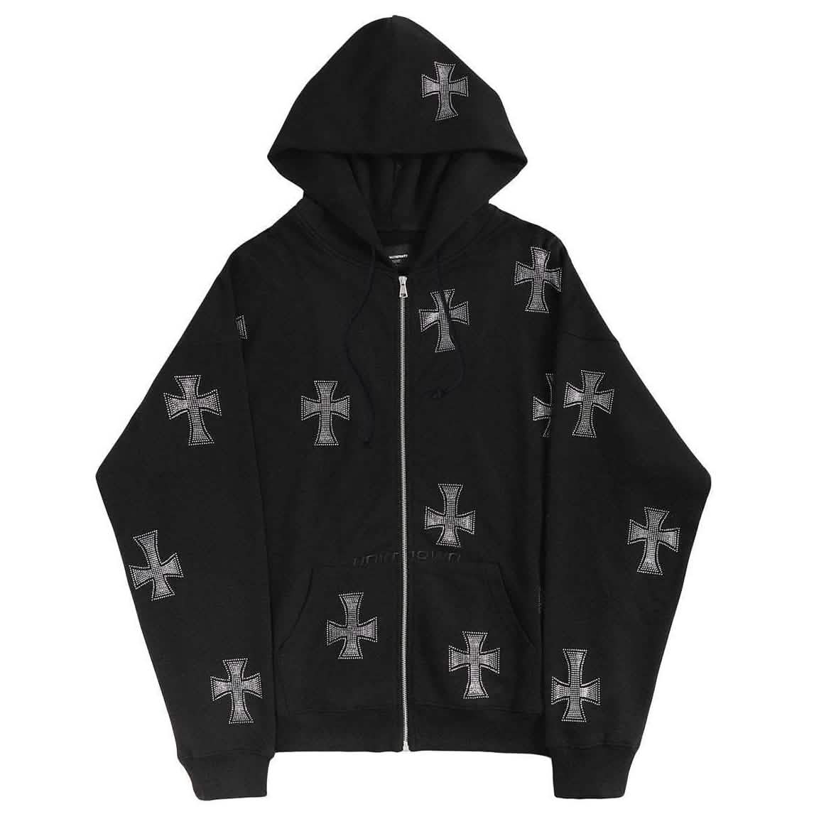Sportlicher Kapuzenpullover mit Reißverschluss für Damen