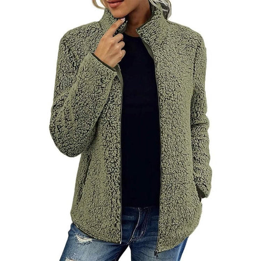 Damen-Reißverschlussjacke Langarm