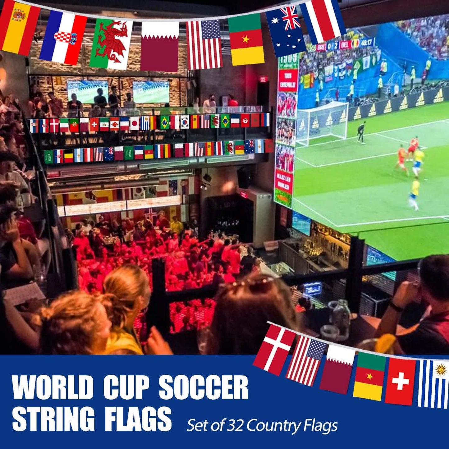 Banner zur WM 2022