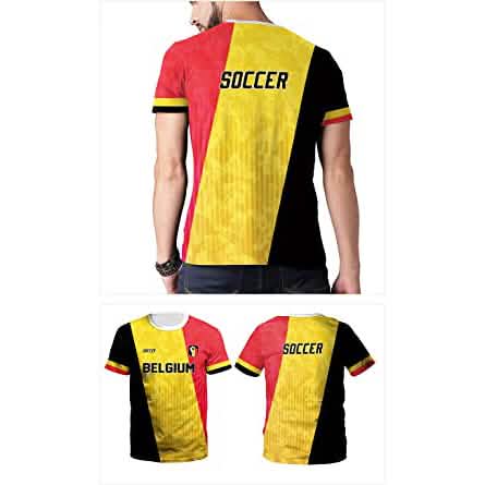 Fußballtrikots zur Weltmeisterschaft 2022 für Damen und Herren – Belgien