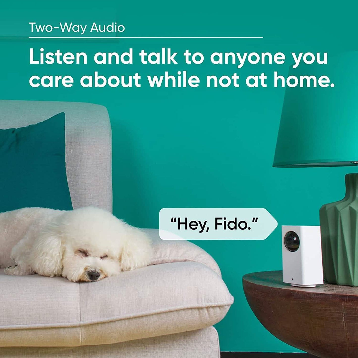 Wyze Cam Pan 1080p WLAN Indoor Smart Home Kamera - WYZECP1 (Generalüberholt)