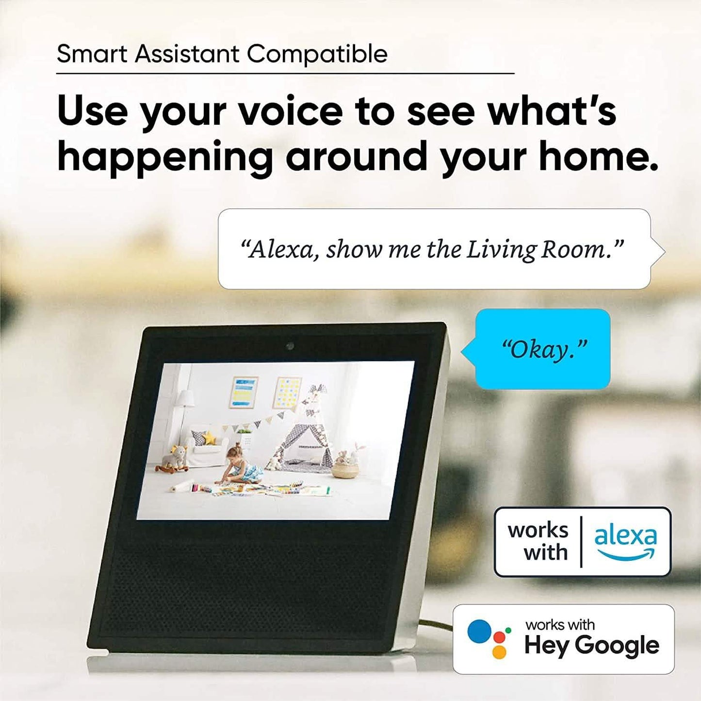 Wyze Cam Pan 1080p WLAN Indoor Smart Home Kamera - WYZECP1 (Generalüberholt)